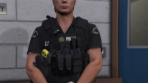 Hello! This is a Military Police Vest texture for Set-up 3/4 in Hanako's Vest and Earpiece <b>Pack</b>. . Lspdfr eup pack